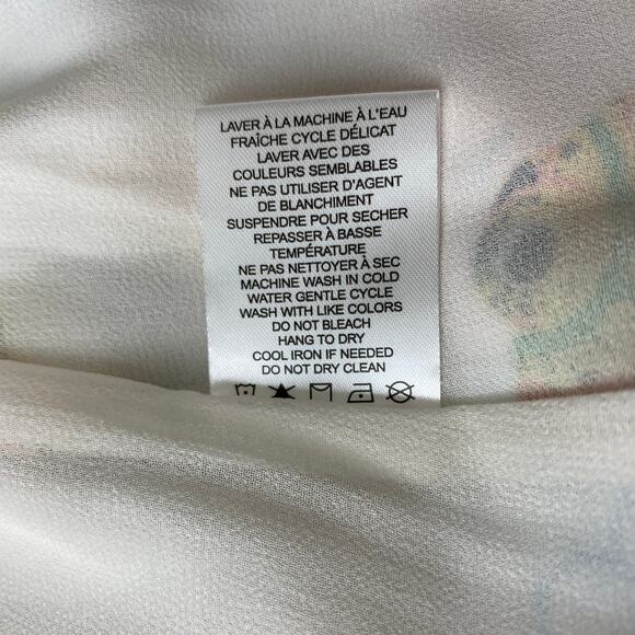 Rachel‎ Zoe Summer Vibes Maxi Skirt Women XS Multicolor Tropical Paradise NEW - Picture 10 of 10